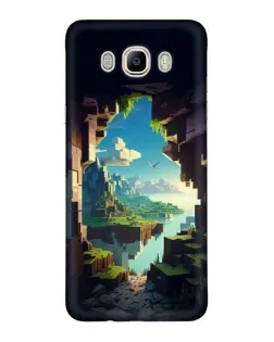 Чохол для Samsung Galaxy J7 2016 (J710, J7108) з картинкою «Вид з печери» Чохол для Samsung Galaxy J7 2016 (J710, J7108) з картинкою «Вид з печери»