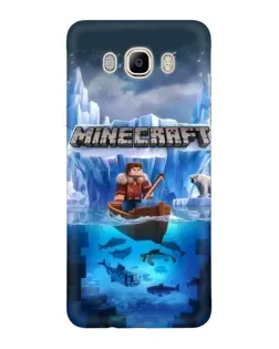 Чохол для Samsung Galaxy J7 2016 (J710, J7108) з картинкою «Minecraft льодянийсвіт» Чохол для Samsung Galaxy J7 2016 (J710, J7108) з картинкою «Minecraft льодянийсвіт»