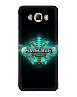 Чохол для Samsung Galaxy J7 2016 (J710, J7108) з картинкою «Minecraft Diamond лого» Чохол для Samsung Galaxy J7 2016 (J710, J7108) з картинкою «Minecraft Diamond лого»