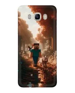 Чохол для Samsung Galaxy J7 2016 (J710, J7108) з картинкою «Стів у лісі» Чохол для Samsung Galaxy J7 2016 (J710, J7108) з картинкою «Стів у лісі»