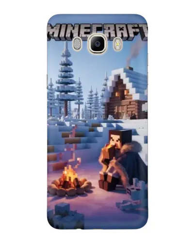 Чехол для Samsung Galaxy J7 2016 (J710, J7108) с картинкой «Зимний Minecraft» Чехол для Samsung Galaxy J7 2016 (J710, J7108) с картинкой «Зимний Minecraft»