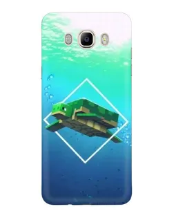 Чохол для Samsung Galaxy J7 2016 (J710, J7108) з картинкою «Черепаха Minecraft» Чохол для Samsung Galaxy J7 2016 (J710, J7108) з картинкою «Черепаха Minecraft»