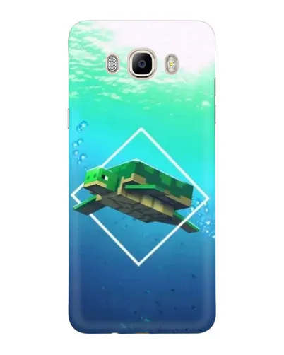 Чехол для Samsung Galaxy J7 2016 (J710, J7108) с картинкой «Черепаха Minecraft» Чехол для Samsung Galaxy J7 2016 (J710, J7108) с картинкой «Черепаха Minecraft»