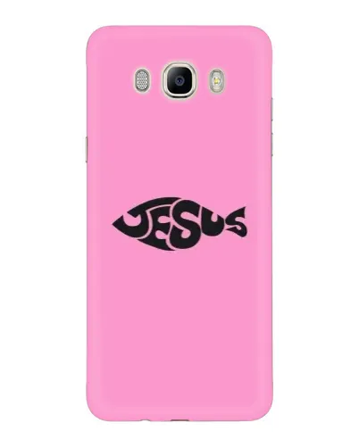 Чехол для Samsung Galaxy J7 2016 (J710, J7108) с картинкой «Розовый символ Jesus» Чехол для Samsung Galaxy J7 2016 (J710, J7108) с картинкой «Розовый символ Jesus»