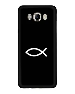 Чехол для Samsung Galaxy J7 2016 (J710, J7108) с картинкой «Символ рыбы Jesus»