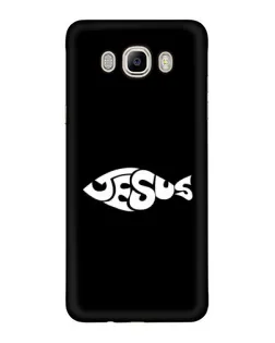 Чехол для Samsung Galaxy J7 2016 (J710, J7108) с картинкой «Рыба Jesus»