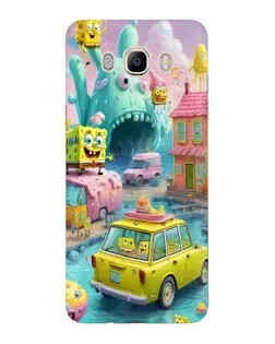 Чехол для Samsung Galaxy J7 2016 (J710, J7108) с картинкой «Монстр-трак приключения»