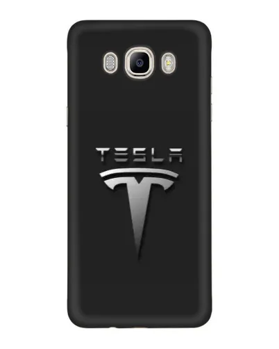 Чехол для Samsung Galaxy J7 2016 (J710, J7108) с картинкой «Стальной логотип Tesla» Чехол для Samsung Galaxy J7 2016 (J710, J7108) с картинкой «Стальной логотип Tesla»