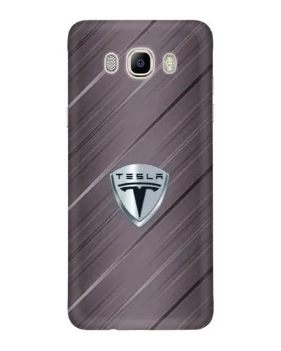 Чехол для Samsung Galaxy J7 2016 (J710, J7108) с картинкой «Металлическая текстура Tesla» Чехол для Samsung Galaxy J7 2016 (J710, J7108) с картинкой «Металлическая текстура Tesla»