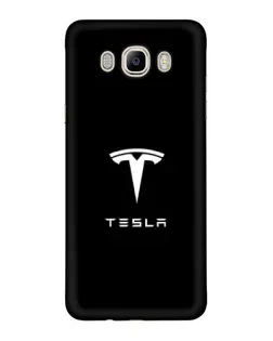 Чехол для Samsung Galaxy J7 2016 (J710, J7108) с картинкой «Tesla White Logo» Чехол для Samsung Galaxy J7 2016 (J710, J7108) с картинкой «Tesla White Logo»