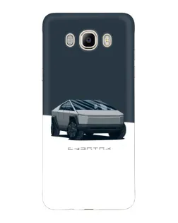 Чехол для Samsung Galaxy J7 2016 (J710, J7108) с картинкой «Серебристый Cybertruck Tesla» Чехол для Samsung Galaxy J7 2016 (J710, J7108) с картинкой «Серебристый Cybertruck Tesla»