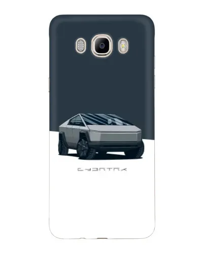 Чехол для Samsung Galaxy J7 2016 (J710, J7108) с картинкой «Серебристый Cybertruck Tesla» Чехол для Samsung Galaxy J7 2016 (J710, J7108) с картинкой «Серебристый Cybertruck Tesla»