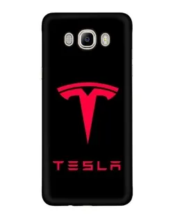 Чехол для Samsung Galaxy J7 2016 (J710, J7108) с картинкой «Tesla Red Logo» Чехол для Samsung Galaxy J7 2016 (J710, J7108) с картинкой «Tesla Red Logo»