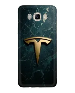 Чехол для Samsung Galaxy J7 2016 (J710, J7108) с картинкой «Мраморная Tesla Gold» Чехол для Samsung Galaxy J7 2016 (J710, J7108) с картинкой «Мраморная Tesla Gold»