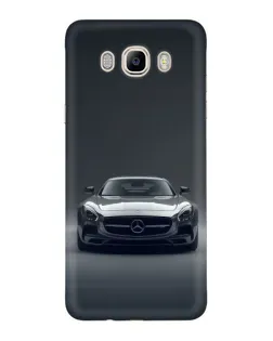 Чехол для Samsung Galaxy J7 2016 (J710, J7108) с картинкой «Mercedes на черном»