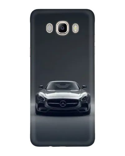 Чехол для Samsung Galaxy J7 2016 (J710, J7108) с картинкой «Mercedes на черном»