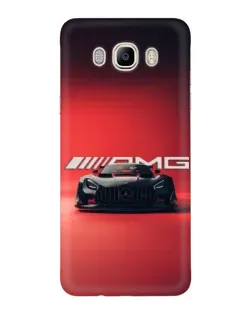 Чехол для Samsung Galaxy J7 2016 (J710, J7108) с картинкой «Mercedes AMG — красная линия»