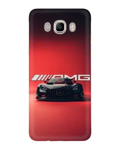 Чехол для Samsung Galaxy J7 2016 (J710, J7108) с картинкой «Mercedes AMG — красная линия»