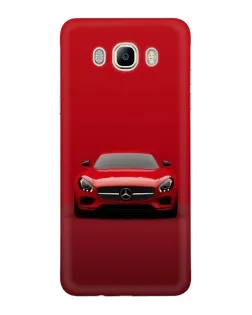 Чехол для Samsung Galaxy J7 2016 (J710, J7108) с картинкой «Красный Mercedes AMG»