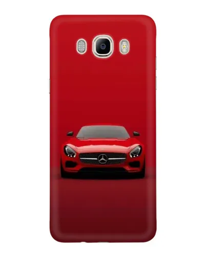 Чехол для Samsung Galaxy J7 2016 (J710, J7108) с картинкой «Красный Mercedes AMG»