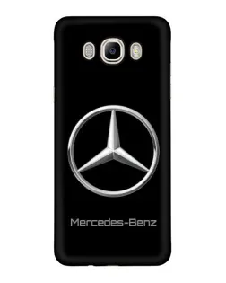 Чехол для Samsung Galaxy J7 2016 (J710, J7108) с картинкой «Mercedes Silver Logo»