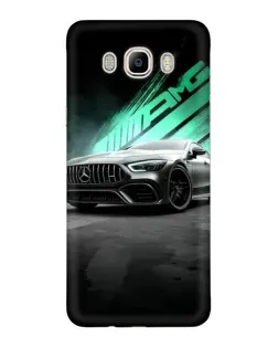 Чехол для Samsung Galaxy J7 2016 (J710, J7108) с картинкой «Темный Mercedes AMG»