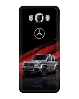 Чехол для Samsung Galaxy J7 2016 (J710, J7108) с картинкой «Mercedes G-Class красный»