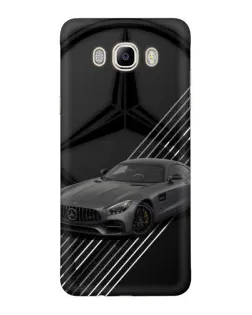 Чехол для Samsung Galaxy J7 2016 (J710, J7108) с картинкой «Mercedes AMG — графика»