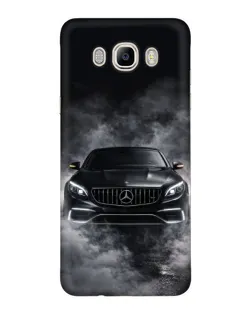 Чехол для Samsung Galaxy J7 2016 (J710, J7108) с картинкой «Mercedes в дыму»