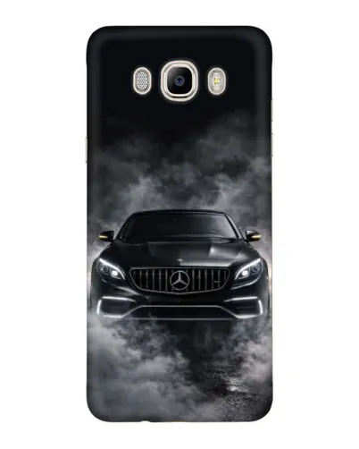 Чехол для Samsung Galaxy J7 2016 (J710, J7108) с картинкой «Mercedes в дыму»