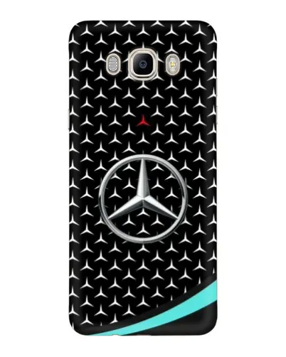 Чехол для Samsung Galaxy J7 2016 (J710, J7108) с картинкой «Mercedes — бирюзовый акцент»