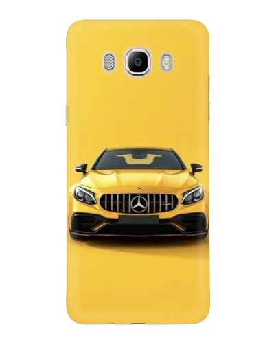 Чехол для Samsung Galaxy J7 2016 (J710, J7108) с картинкой «Желтый Mercedes GT»