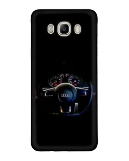 Чехол для Samsung Galaxy J7 2016 (J710, J7108) с картинкой «Салон Audi — руль»