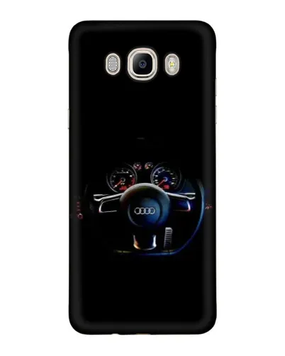 Чехол для Samsung Galaxy J7 2016 (J710, J7108) с картинкой «Салон Audi — руль»