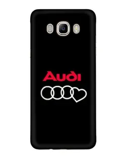 Чехол для Samsung Galaxy J7 2016 (J710, J7108) с картинкой «Логотип Audi Heart»