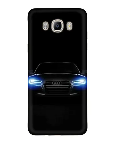 Чехол для Samsung Galaxy J7 2016 (J710, J7108) с картинкой «Audi в неоне»