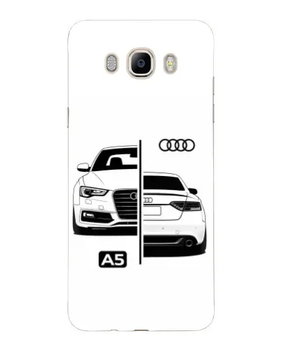 Чехол для Samsung Galaxy J7 2016 (J710, J7108) с картинкой «Audi — контрастный дизайн»
