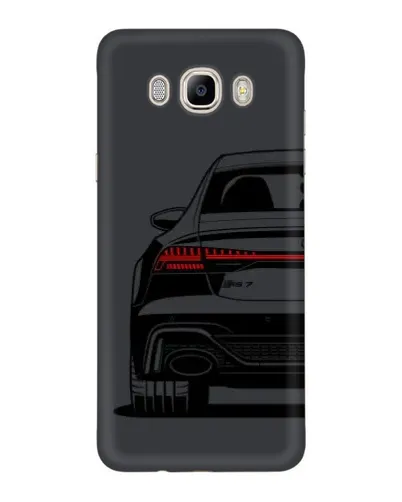 Чехол для Samsung Galaxy J7 2016 (J710, J7108) с картинкой «Задняя часть Audi — арт»
