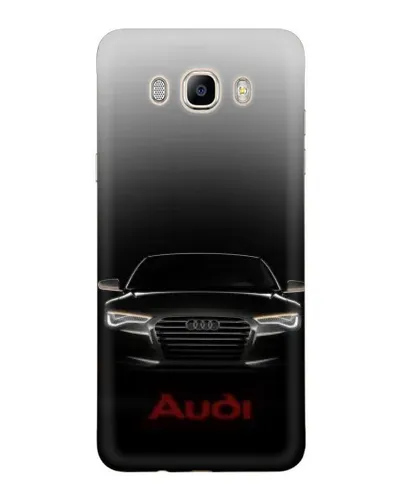 Чехол для Samsung Galaxy J7 2016 (J710, J7108) с картинкой «Audi — градиентный контур»
