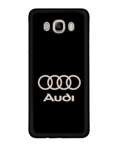 Чехол для Samsung Galaxy J7 2016 (J710, J7108) с картинкой «Audi — золотой логотип»