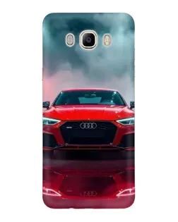 Чехол для Samsung Galaxy J7 2016 (J710, J7108) с картинкой «Audi RS — красный стиль»