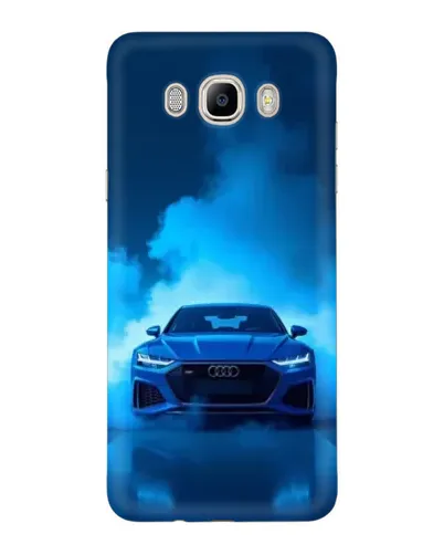 Чехол для Samsung Galaxy J7 2016 (J710, J7108) с картинкой «Audi — голубая энергия»