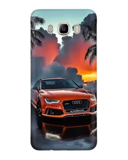 Чехол для Samsung Galaxy J7 2016 (J710, J7108) с картинкой «Audi — закат»