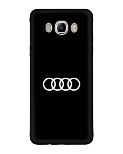 Чехол для Samsung Galaxy J7 2016 (J710, J7108) с картинкой «Audi White Logo»