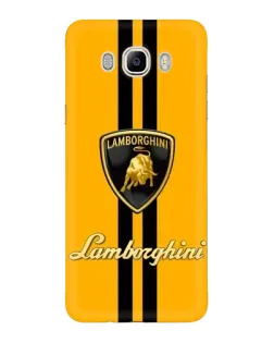 Чехол для Samsung Galaxy J7 2016 (J710, J7108) с картинкой «Lamborghini Stripe желтый» Чехол для Samsung Galaxy J7 2016 (J710, J7108) с картинкой «Lamborghini Stripe желтый»