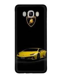Чехол для Samsung Galaxy J7 2016 (J710, J7108) с картинкой «Lamborghini желтый акцент» Чехол для Samsung Galaxy J7 2016 (J710, J7108) с картинкой «Lamborghini желтый акцент»