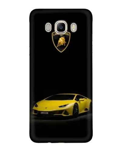 Чехол для Samsung Galaxy J7 2016 (J710, J7108) с картинкой «Lamborghini желтый акцент» Чехол для Samsung Galaxy J7 2016 (J710, J7108) с картинкой «Lamborghini желтый акцент»