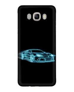 Чехол для Samsung Galaxy J7 2016 (J710, J7108) с картинкой «Неоновый контур Lamborghini» Чехол для Samsung Galaxy J7 2016 (J710, J7108) с картинкой «Неоновый контур Lamborghini»