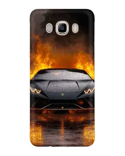 Чехол для Samsung Galaxy J7 2016 (J710, J7108) с картинкой «Lamborghini в огне» Чехол для Samsung Galaxy J7 2016 (J710, J7108) с картинкой «Lamborghini в огне»