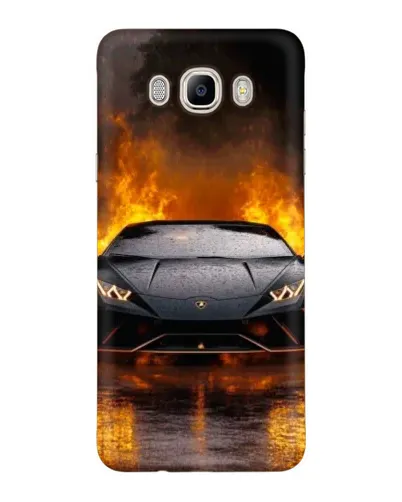 Чехол для Samsung Galaxy J7 2016 (J710, J7108) с картинкой «Lamborghini в огне» Чехол для Samsung Galaxy J7 2016 (J710, J7108) с картинкой «Lamborghini в огне»
